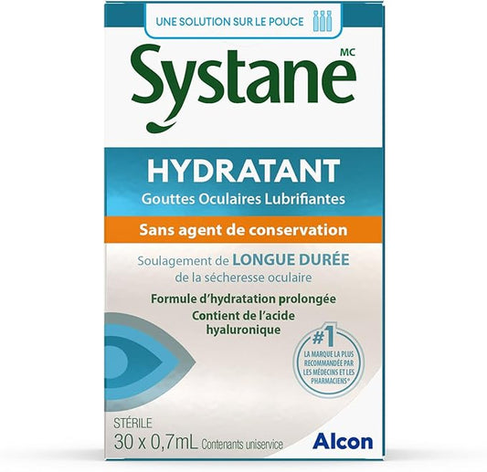 Systane Hydration Preservative Free Lubricant Eye Drops / 舒润保湿 无防腐剂 润滑眼药水 - crescentpharmacy.ca