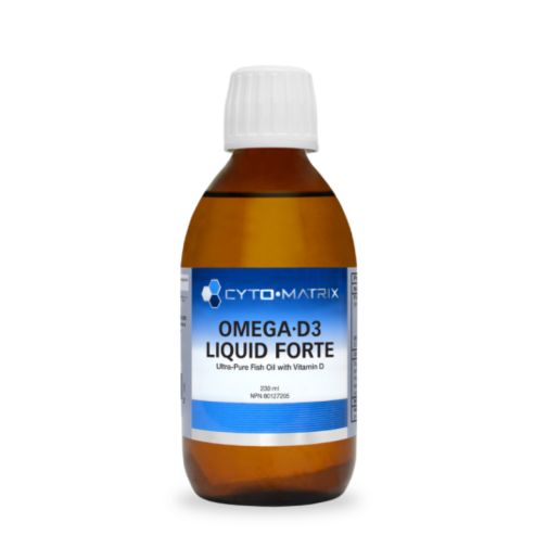 Omega-D3 Liquid Forte / 高浓缩液态鱼油 维生素D3 - crescentpharmacy.ca