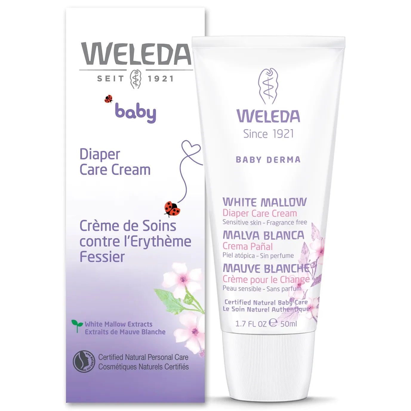 Baby Diaper Care Cream White Mallow / 婴儿尿布疹护理霜（白锦葵）- crescentpharmacy.ca