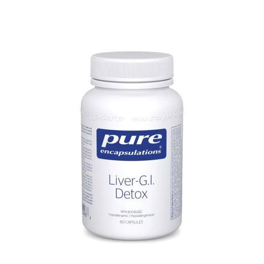 Liver-G.I. Detox / 肝脏和胃肠道 综合排毒配方 - crescentpharmacy.ca