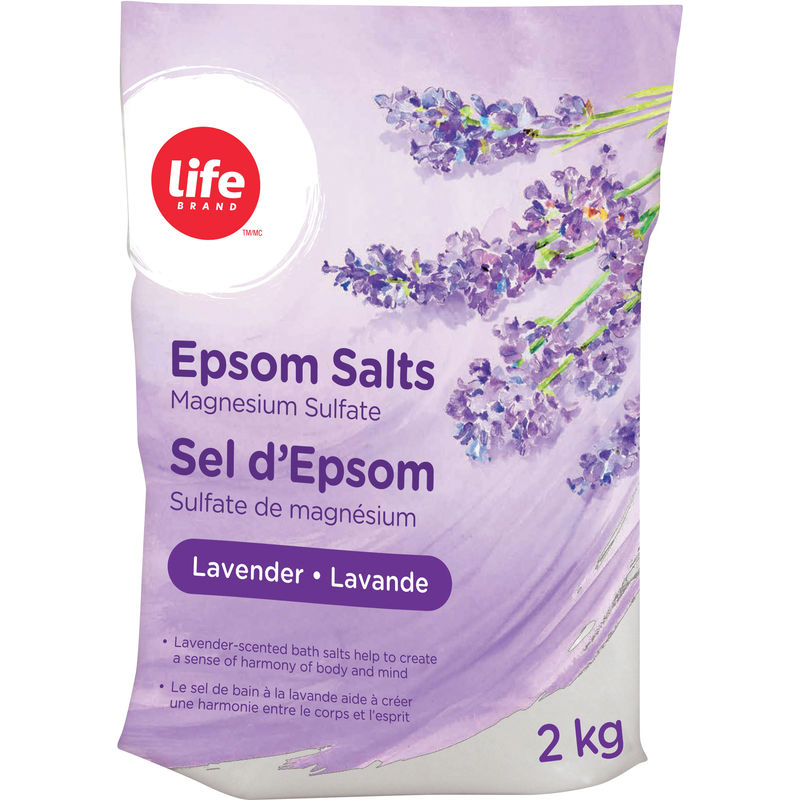 Epsom Salts Lavender / 薰衣草 硫酸镁盐 - crescentpharmacy.ca